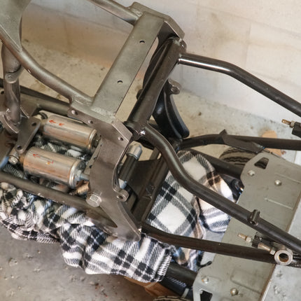 Mid-USA Softail Wide Tire Frame Custom Twin Cam Rare VIN Frame