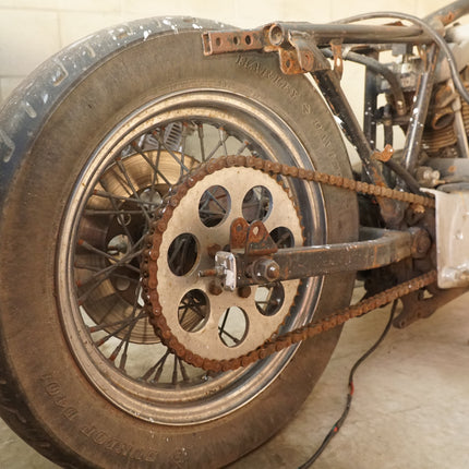 1979 Harley Sportster Ironhead XLCH XLH 1000 Complete Rear End Assembly