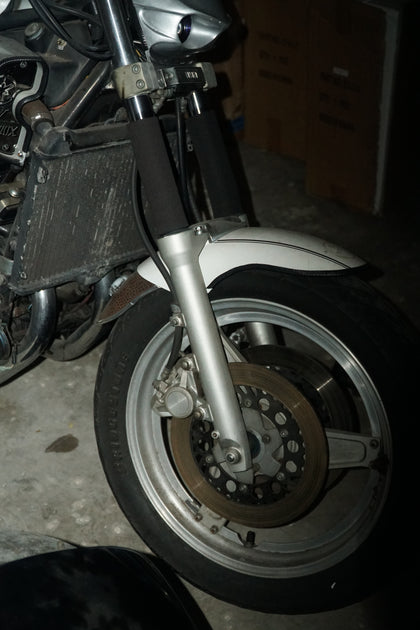 1985–2007 Yamaha VMAX 1200 Front End Forks Triple Tree Set Axle Bar Riser Brkt photo 6