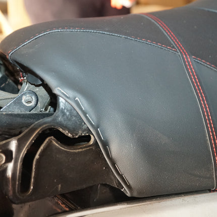 1997 Yamaha VMAX 1200 Complete Front & Rear Seat Set w/ Grab Bar