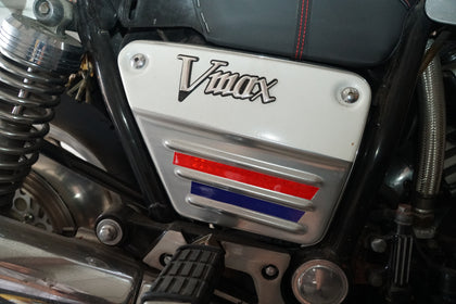 Yamaha VMAX 1200 VMX12 OEM Side Cover Panel Cowl Fairing Set Clean photo 1
