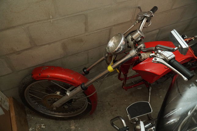 OEM Harley Ironhead Shovelhead 35mm Dual Disc Front End Complete 1978–1983