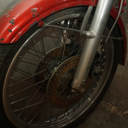 OEM Harley Ironhead Shovelhead 35mm Dual Disc Front End Complete 1978–1983