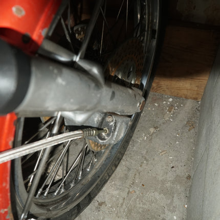 OEM Harley Ironhead Shovelhead 35mm Dual Disc Front End Complete 1978–1983