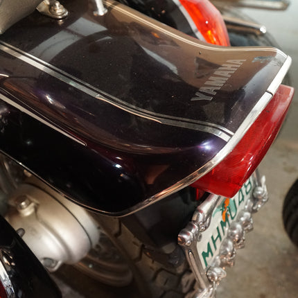 2000-2003 Yamaha V Star 650 XVS650 Custom OEM Rear Fender Purple w/ Taillight