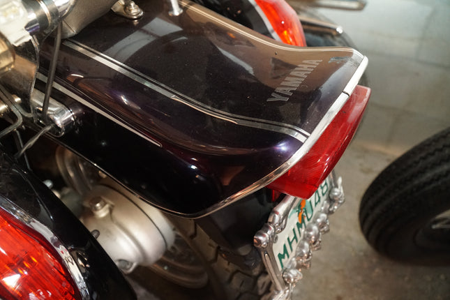 2000-2003 Yamaha V Star 650 XVS650 Custom OEM Rear Fender Purple w/ Taillight
