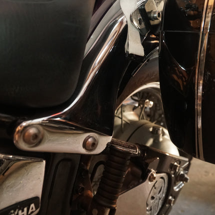 2000-2003 Yamaha V Star 650 XVS650 Custom OEM Rear Fender Purple w/ Taillight