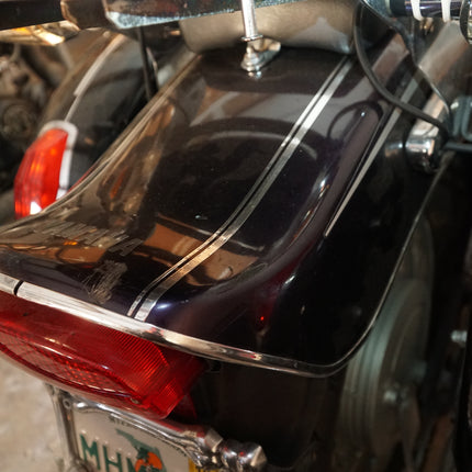 2000-2003 Yamaha V Star 650 XVS650 Custom OEM Rear Fender Purple w/ Taillight