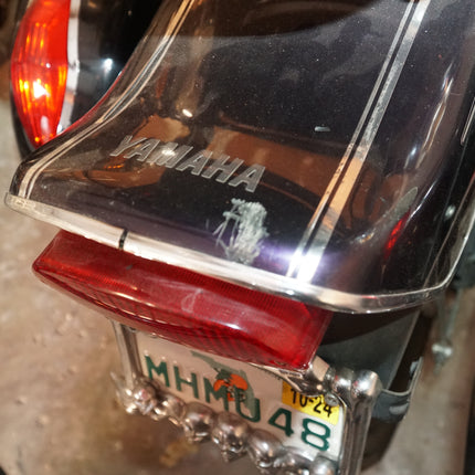 2000-2003 Yamaha V Star 650 XVS650 Custom OEM Rear Fender Purple w/ Taillight