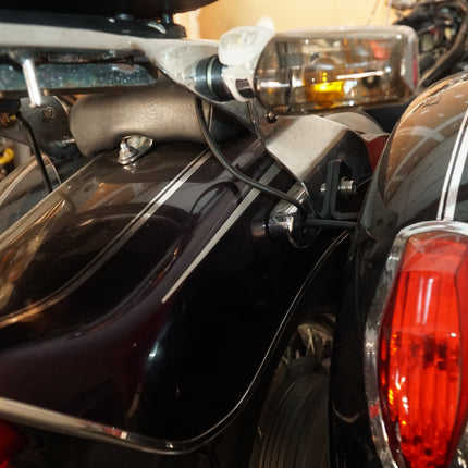 2000-2003 Yamaha V Star 650 XVS650 Custom OEM Rear Fender Purple w/ Taillight