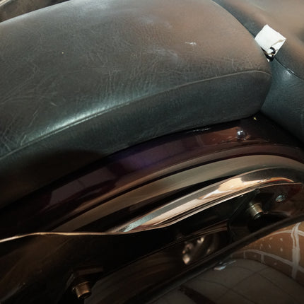 2000-2003 Yamaha V Star 650 XVS650 Custom OEM Rear Fender Purple w/ Taillight