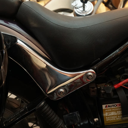 2000-2003 Yamaha V Star 650 XVS650 Custom OEM Rear Fender Purple w/ Taillight