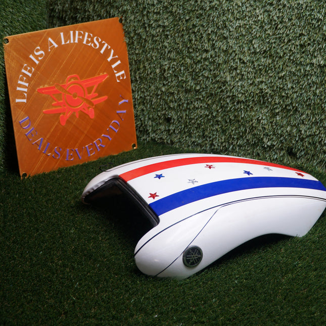 1986–1990 Yamaha VMAX 1200 OEM Airbox Air Cleaner Cover