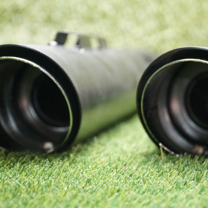 Sharkroad 4.0” Baffled Slip-On Exhaust Harley Touring 2017-Up Black & Chrome