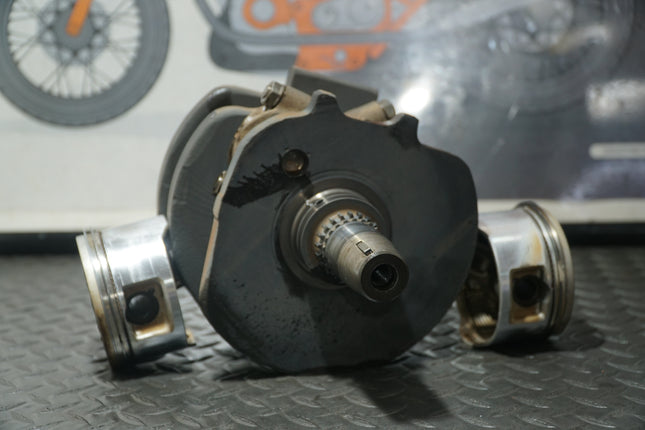 1987–1988 Honda Shadow VT1100 OEM Crankshaft Connecting Rods & Pistons