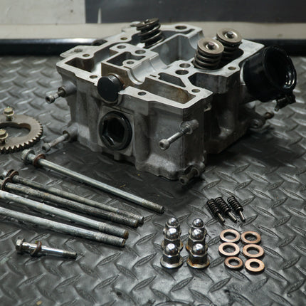 1985–1986 Honda Shadow VT1100 OEM Rear Cylinder Head w/ Cam Gear & Bolts