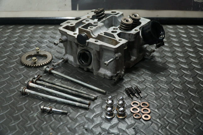 1985–1986 Honda Shadow VT1100 OEM Rear Cylinder Head w/ Cam Gear & Bolts