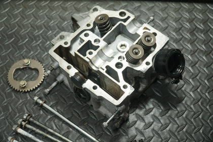 1985–1986 Honda Shadow VT1100 OEM Rear Cylinder Head w/ Cam Gear & Bolts photo 2