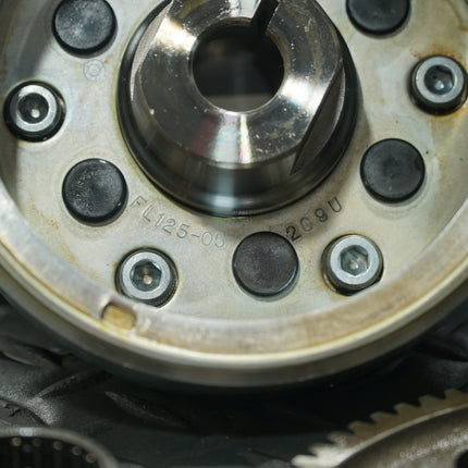 1997 Honda Shadow VT1100C2 Engine Flywheel w/ Starter Clutch & Bolt OEM