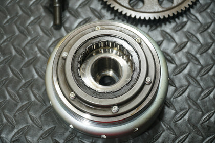 1997 Honda Shadow VT1100C2 Engine Flywheel w/ Starter Clutch & Bolt OEM photo 4