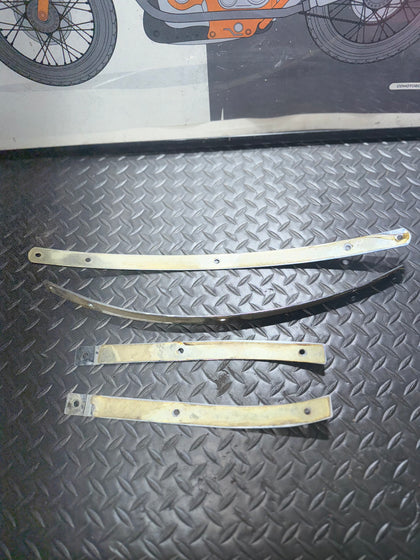 Harley Softail Chrome Windshield Trim 1997-2007 photo 6