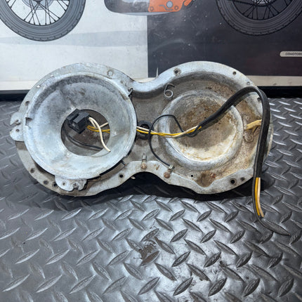 Harley Ultra Glide FLRT Touring OEM Dual Headlight Housing