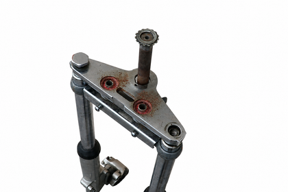 Harley Sportster Dyna 39mm Front End Fork Assembly Dual Disc Brake Calipers photo 9