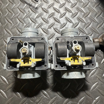 Yamaha RD350 Mikuni VM Carbs w/ Linkage – Cleaned, Serviced, Needs Parts
