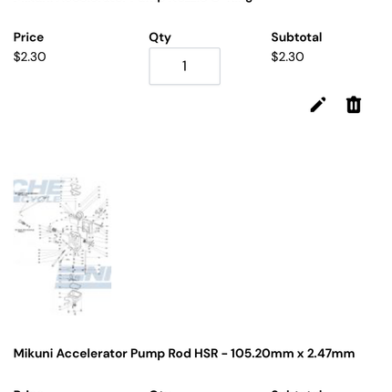 Mikuni HSR42 Carburetor – For Parts or Rebuild – OEM Jets – Services Offered