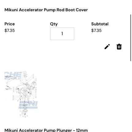 Mikuni HSR42 Carburetor – For Parts or Rebuild – OEM Jets – Services Offered