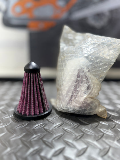 Harley Velocity Stack Filters 4” Chrome & Black Tip – 2 Pack, Brand New photo 1