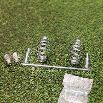 Universal Evo Solo Seat Mounting Kit Chrome for Harley Softail up to 1999