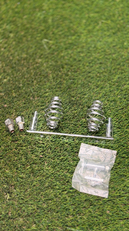 Universal Evo Solo Seat Mounting Kit Chrome for Harley Softail up to 1999 photo 2