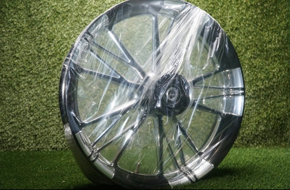 Xtreme Machine Harley 18x3.5 Front Wheel Black Cut Execute Dual Disc 25mm Non-ABS photo 2