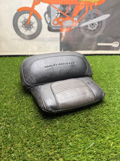 Harley Electra Glide OEM Tour Pak Passenger Backrest Pad Wrap Around Comfort photo 1