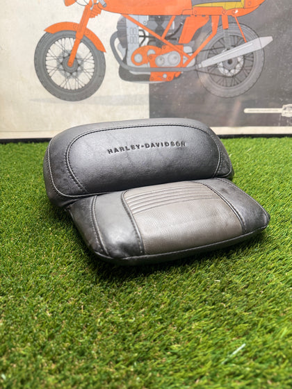 Harley Electra Glide OEM Tour Pak Passenger Backrest Pad Wrap Around Comfort photo 8