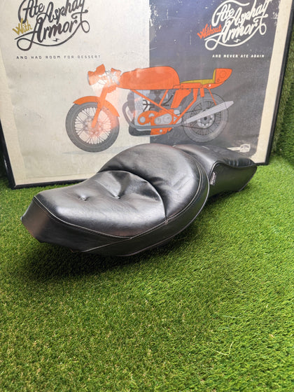 Drag Specialties Harley FLT Evolution Pillow Top Regal Touring Seat 1984-1996 photo 8
