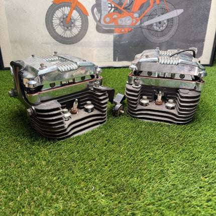 Harley Sportster 1200 Cylinder Heads Polished Valve Covers 16677-07 2007-2022