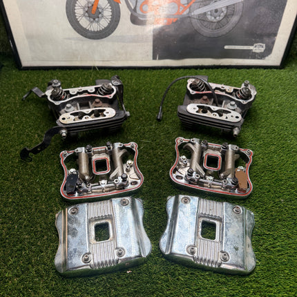 Harley Sportster 1200 Cylinder Heads Polished Valve Covers 16677-07 2007-2022