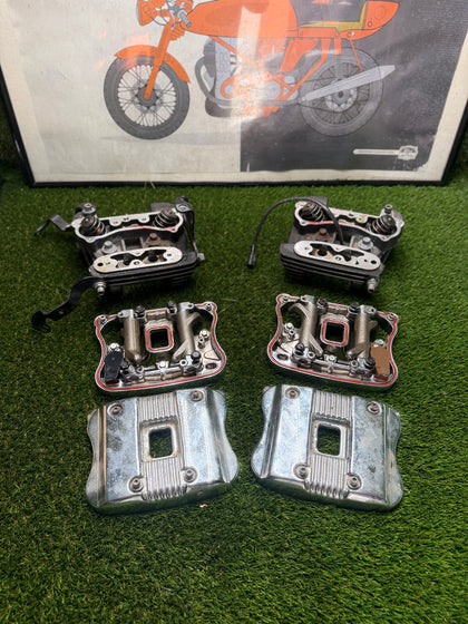 Harley Sportster 1200 Cylinder Heads Polished Valve Covers 16677-07 2007-2022 photo 5