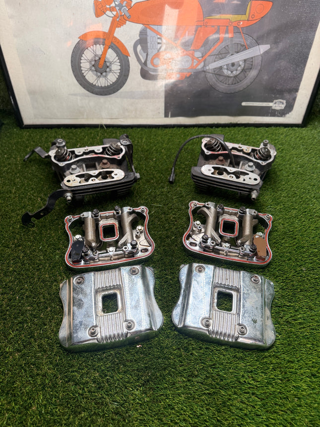 Harley Sportster 1200 Cylinder Heads Polished Valve Covers 16677-07 2007-2022