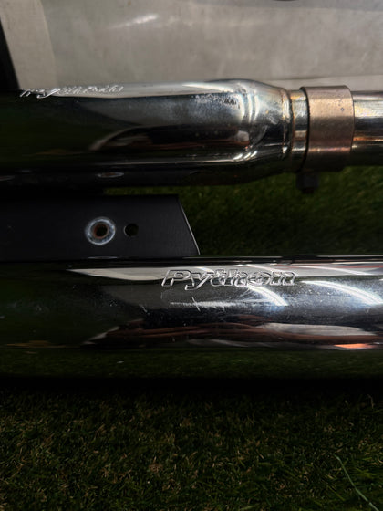 Harley Softail Deluxe FLSTN Python Staggered Exhaust 2010 photo 6