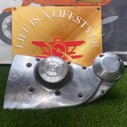 Harley Sportster Cam Cover Gearcase 25230-04 XL 883 1200 Evolution Clean