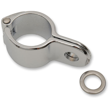 Kuryakyn 7942 Magnum Quick Clamp – Chrome – Fits 1-11/32” (1.35”) Engine Guards or Tubing