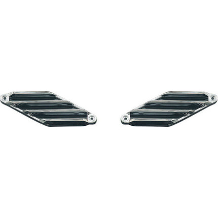New Honda Goldwing GL1500 Chrome Diamond Light Lens Grilles Pair | Kuryakyn 3600