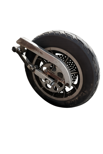 Harley Sportster OEM Rear Swingarm 13-Spoke Mag Wheel Assembly XL883 XL1200 photo 1