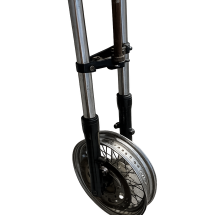 Harley Sportster OEM 35mm Front End Fork Assembly Triple Tree Spoke Wheel Disc