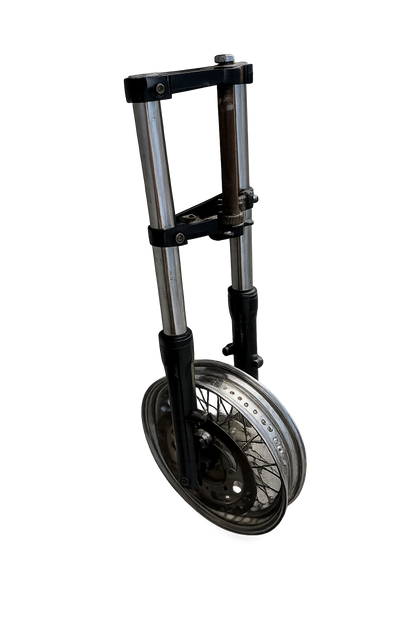 Harley Sportster OEM 35mm Front End Fork Assembly Triple Tree Spoke Wheel Disc photo 3