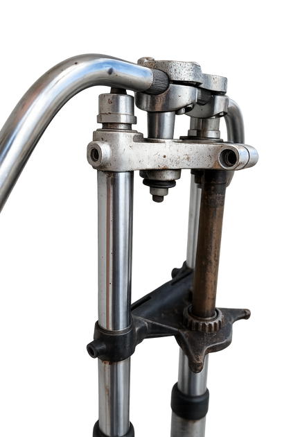 Harley Sportster OEM 35mm Front End Fork Assembly Triple Tree Handlebar Spoke photo 9