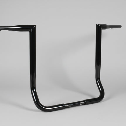 DNA 18” Black Monster Ape Handlebars 1-1/2” Harley Touring Batwing 84-Up M-HB-5008BK
